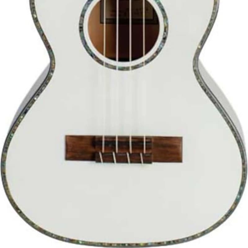 Lanikai Julia Michaels Tenor Ukulele - White Pearl