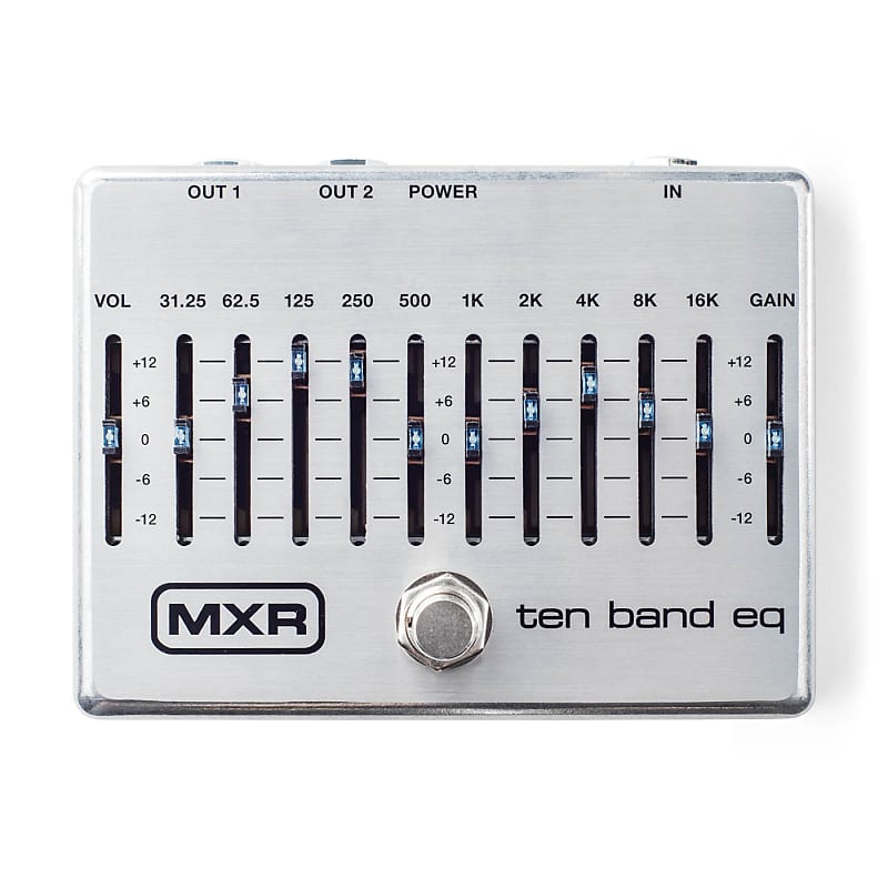 MXR M108S 10 Band Graphic Equalizer EQ Pedal
