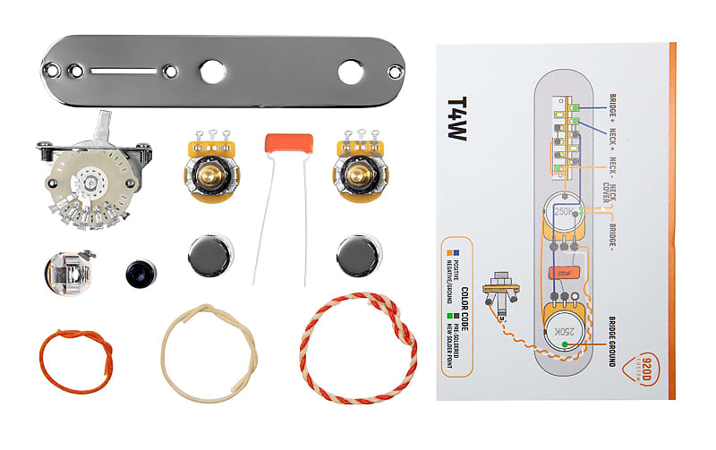 920D Custom Telecaster® 4-Way Wiring Kit image 1
