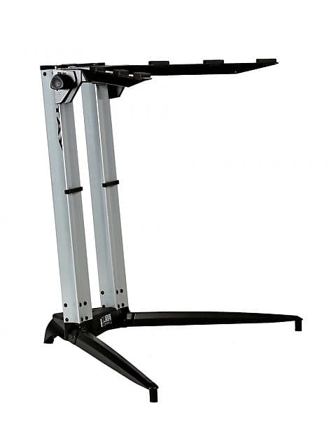 Stay 700/01 Professional Aluminum Piano Keyboard Stand 065 Silver w FAST Free Shipping image 1