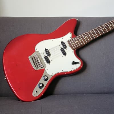 Vintage Fender Electric XII 1966 Candy Apple Red w Stamford Case image 14