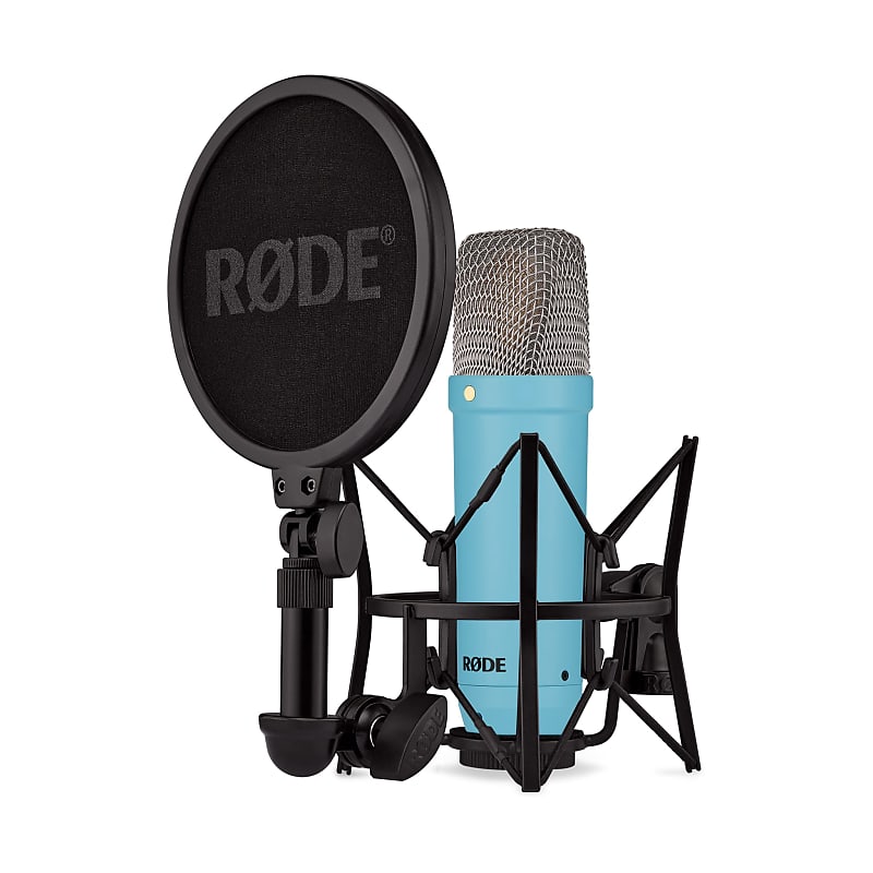 RODE NT1 Signature Series Studio Condenser Microphone, Blue image 1