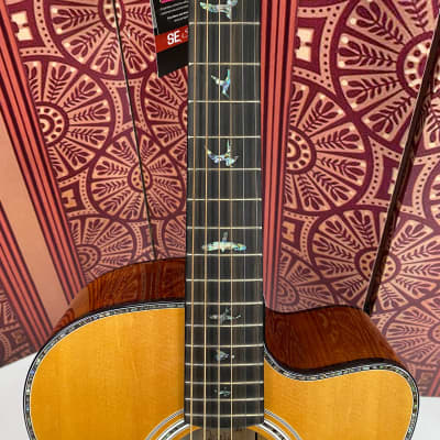 PRS SE A50 Angelus Acoustic-electric Guitar - Black Gold image 3
