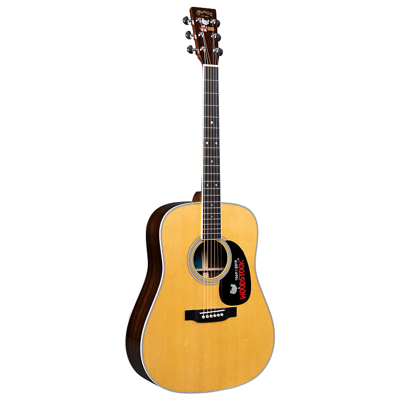Martin D-35 Woodstock 50th Anniversary Sitka Spruce / Rosewood Dreadnought with Woodstock Pickguard image 1