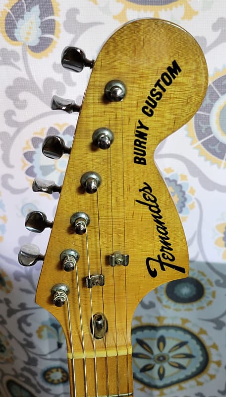 1974 MIJ Fernandes Stratocaster - Burny Custom - FST-60 - Natural | Reverb