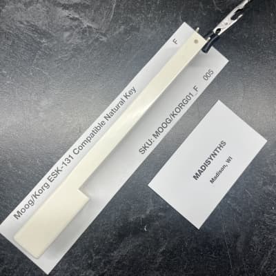 ORIGINAL Moog/Korg/Univox Replacement F Key (for Matsushita ESK-131 Keybeds) for Moog MG-1, Prodigy, Rogue, Opus 3, Korg Minikorg 700, Minikorg 700S, MS-10, MS-20, VC-10, Poly Ensemble P, Univox K1/K2, and more