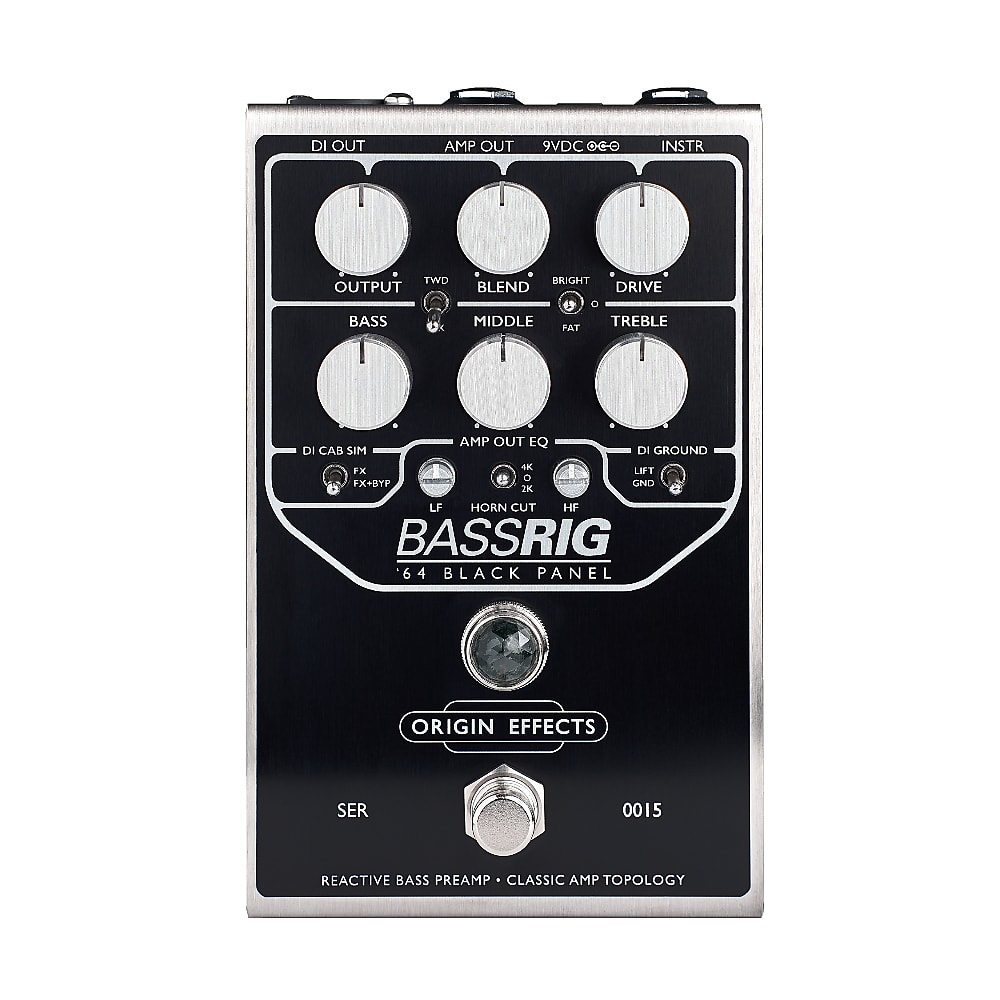 Origin Effects BASSRIG '64 Black Panel | Reverb