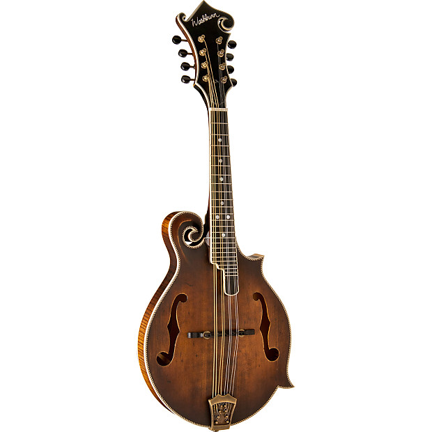 Washburn M118SWK Bluegrass Series F-Style Florentine Cutaway Mandolin image 2