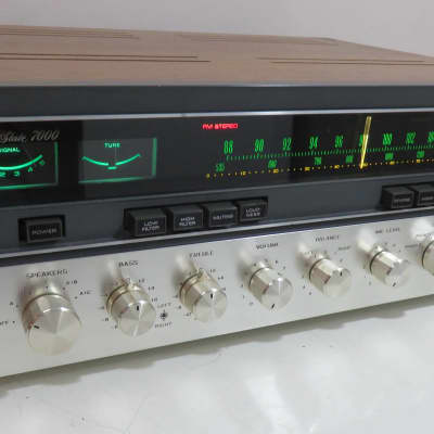 SANSUI 7000 STEREO RECEIVER WORKS PERFECT SERVICED FULLY RECAPPED MINT CONDITION image 2