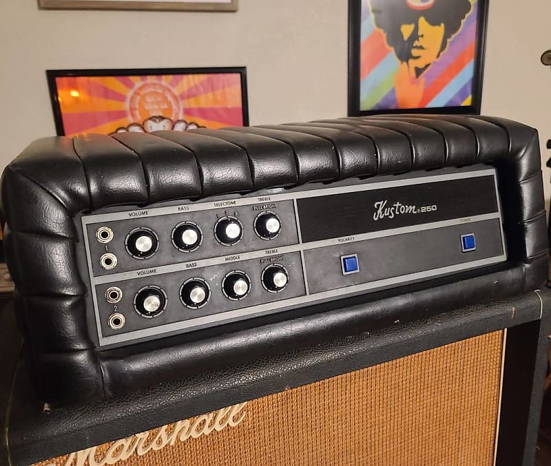 Kustom 250 K2501 Amp Head Reverb