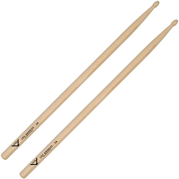 Vater Hickory Los Angeles 5A Wood Tip Drum Stick image 1