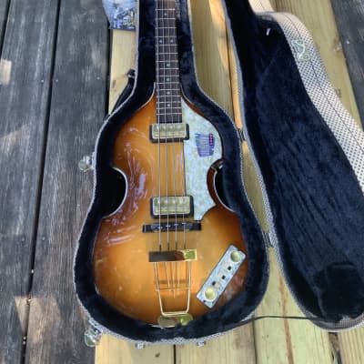 HOFNER violin Bass 500/1 Vintage 62  Ed Sullivan limited Edition  2014 Sunburst image 18
