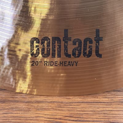 Dream Cymbals C-RI20H Contact Series Hand Forged & Hammered 20" Ride Heavy image 4