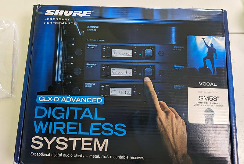 Shure Glxd4r + glxd2 2020 Reverb