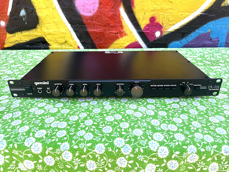 Gemini PA-701 Stereo Preamp  			