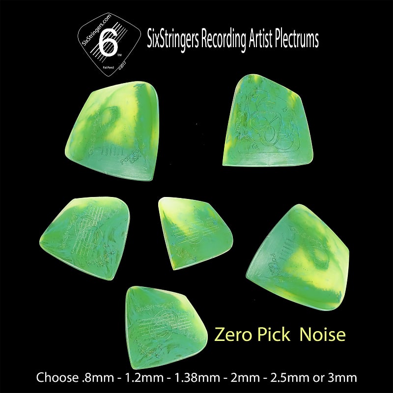 Guitar Pick 1.2mm Recording Artist Zero Pick Noise Reverb