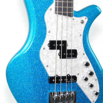 Dream Studios Studio Bass 2016 Metallic Blue Sparkle image 1