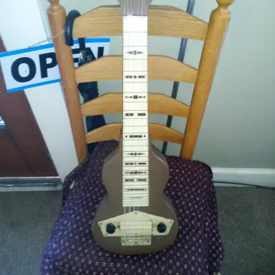 Gibson Mastertone Special lap steel 1940's??  Brown crinkle for sale