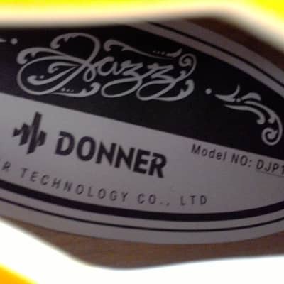 Donner ES-335 Clone DJP-1000 Semi-Hollow Body Electric Guitar (used) image 5
