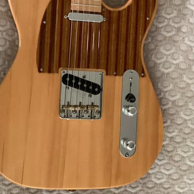 Rice Custom Guitars "T" Style  2013 Natural-See further description below image 2
