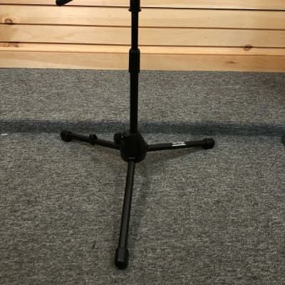 On-Stage MS7411B Short Tripod Mic Stand with Boom image 2