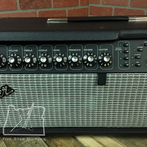 Fender PR-393 130W Cyber-Twin Head w/ Foot Controller | Reverb