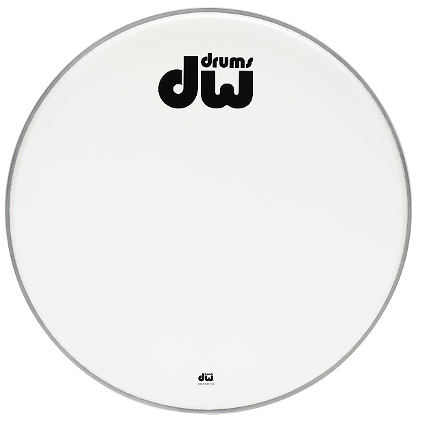 DW DRDHCW18K Texture Coated Bass Drum Head - 18" image 1