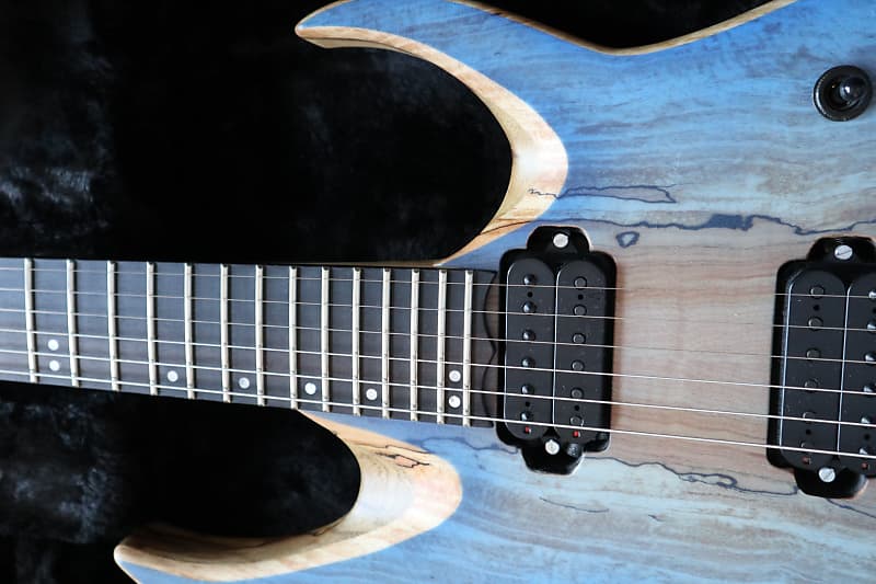y*i様 Overload Custom Guitars Rea6 Trans Overload Custom Guitars Rea6 Trans Black 楽器・機材