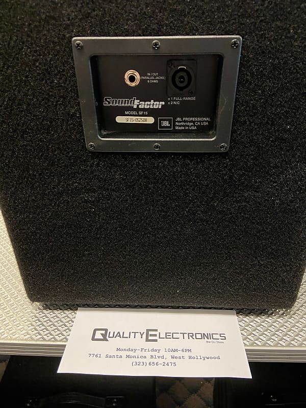 JBL SF15 Sound Factor Speaker | Reverb