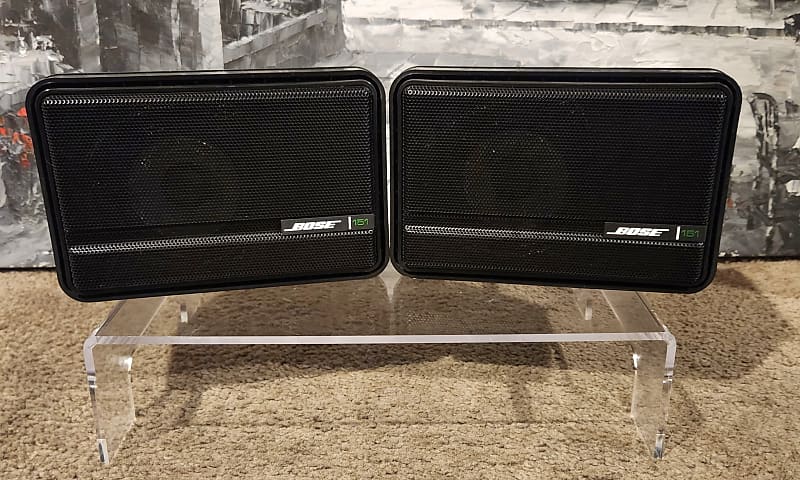 Bose BOSE 151 INDOOR/OUTDOOR ENVIRONMENTAL SPEAKERS PAIR BLACK 2015 - Black carbon image 1