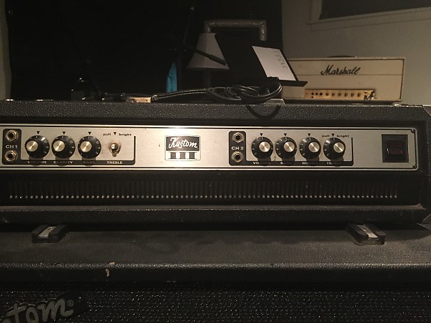 Kustom iii bass head top