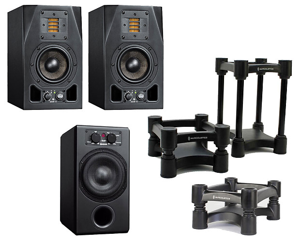 2x ADAM A3X Sub7 2.1 System IsoAcoustics