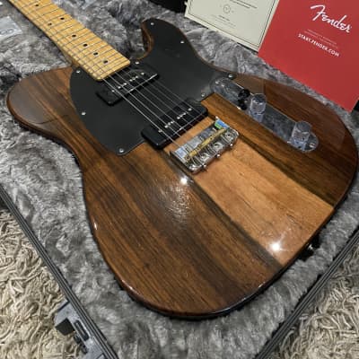 Fender Limited Edition Exotic Wood Series Malaysian Blackwood Telecaster 90 2017 - Natural for sale