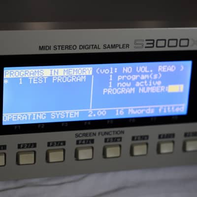 Akai S-3000xl 90er, 32MB, SCSI, LED-Display, SCSI2SD, FlashFloppy