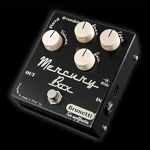 Brunetti MERCURY BOX オーバードライブ ディストーション Brunetti, Mercury Box - Haar Guitars and Parts