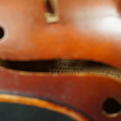 Roth Shop Adjusted E.R. Pfretzschner Hand Made Copy of Antonius Stradivarius 1965 4/4 w/ Case image 12
