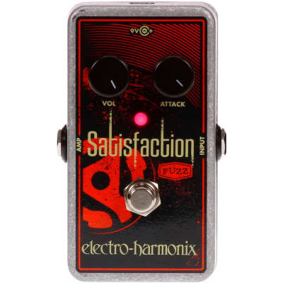 Electro-Harmonix EHX Satisfaction Classic Fuzz Tone Effects Pedal image 1