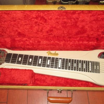 1956 Fender Champ Lap Steel Tan w Original Case image 1