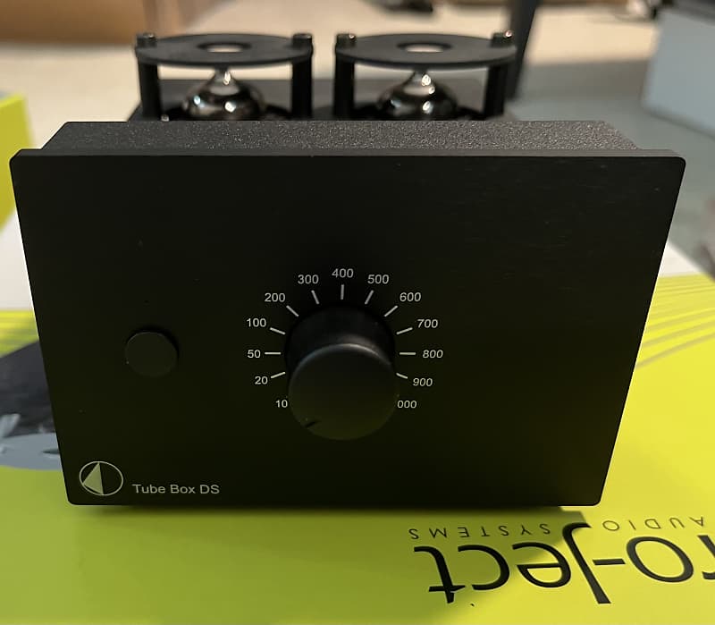 Pro-Ject Tube Box DS Phono Preamplifier (Black) (Mint - 2020) image 1