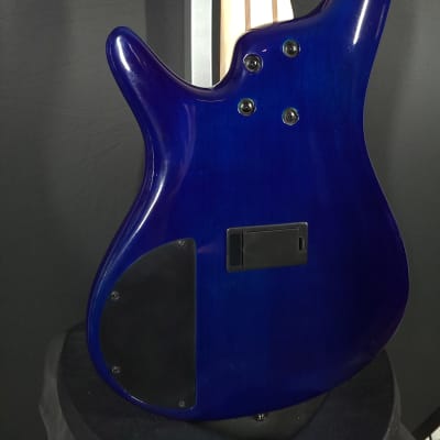 Ibanez SR375E-SPB Sapphire Blue 5-String Bass Guitar #407 image 6