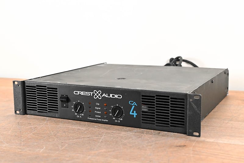 Crest Audio CA4 Two-Channel Power Amplifier CG01A7Z | Reverb