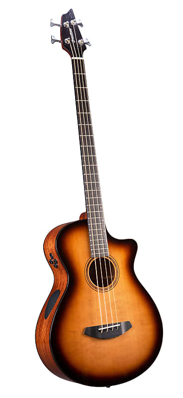 Breedlove Solo Pro Concerto Edgeburst Bass CE Red Cedar-African Mahogany image 1
