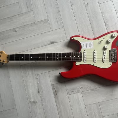Immagine Fender MIJ Hybrid II Stratocaster with Rosewood Fretboard 2023 - Modena Red - 10