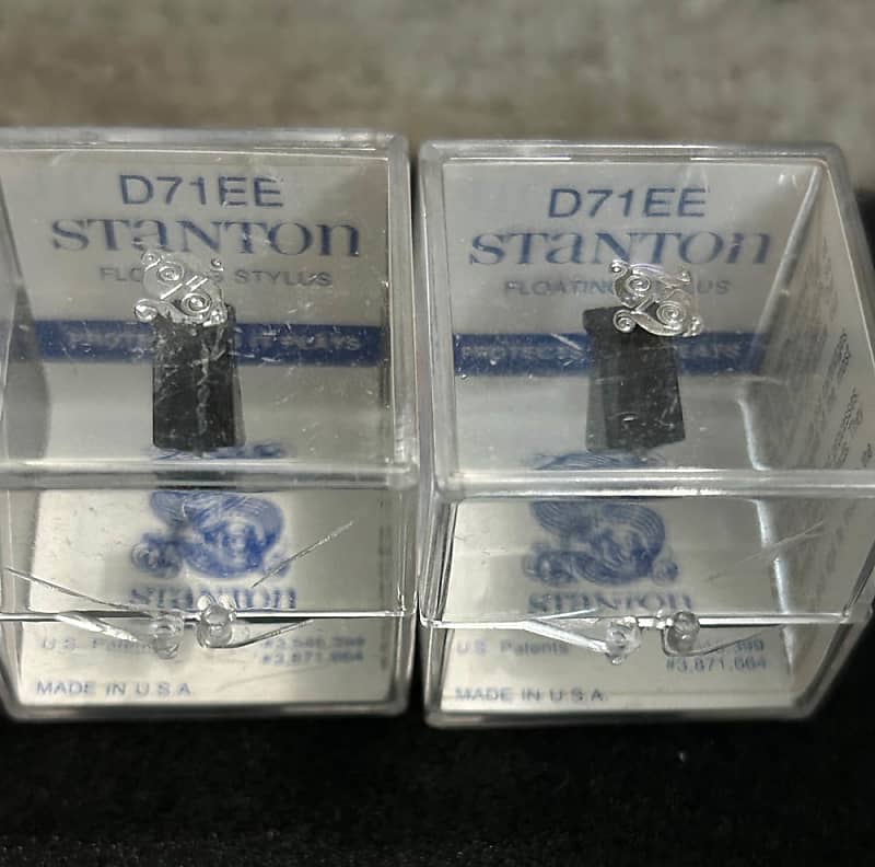 Stanton D71EE Floating Elliptical 2 Stylus/Needles Pair for Reverb