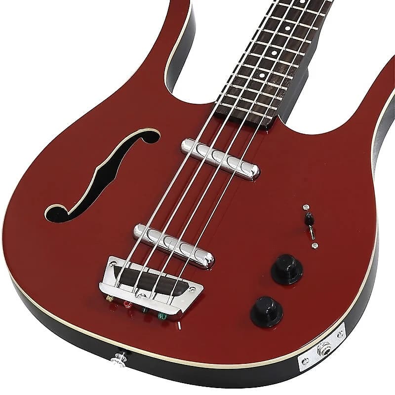Danelectro D58LHB-RED 1958 Longhorn Body with F-Hole Short