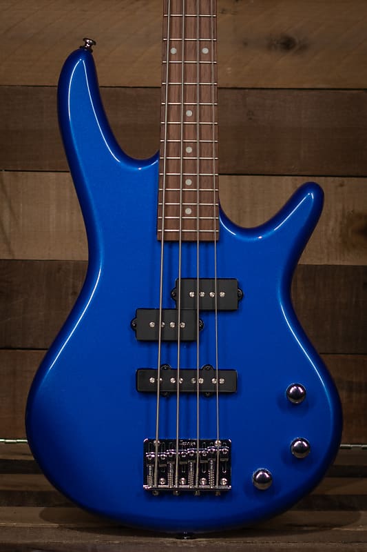 Ibanez GSRM20 Mikro 4-String Bass, Starlight Blue image 1