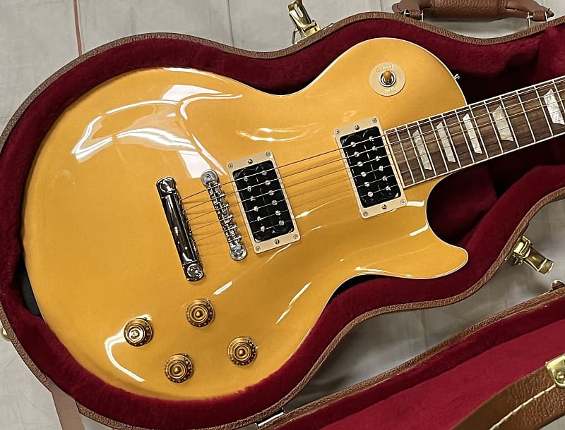 Gibson Slash "Victoria" Les Paul Standard 2022 Goldtop New Unplayed w/Case Auth Dealer 8lbs 9oz image 1