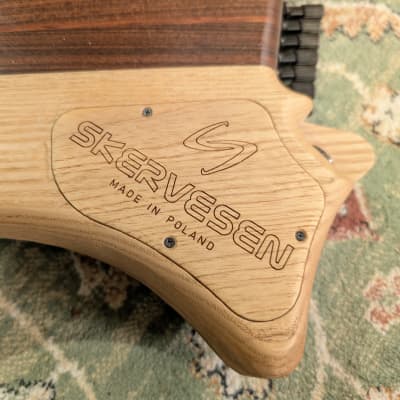 Skervesen Shoggie 7 FF NTB Neck Through - Ghost Green Tung Oil image 10
