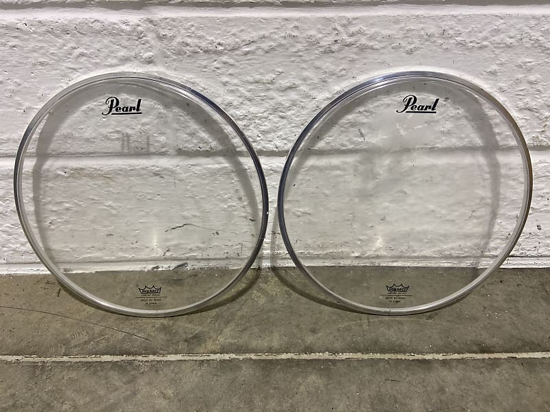 Pearl Batter and Resonant Tom Heads 10” Size Drum Head Skin Reverb