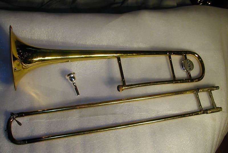 Conn Director 18H Trombone, USA, with mouthpiece | Reverb